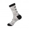 hippe sokken - snorren grijs - A44