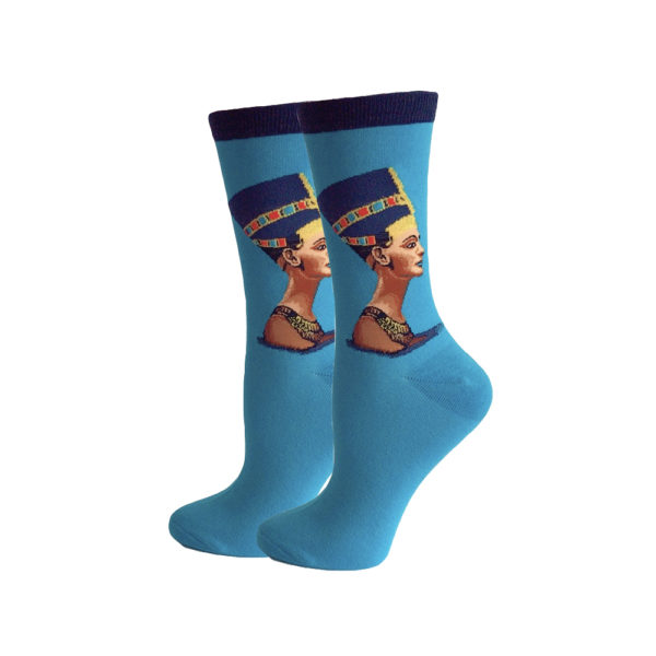 hippe sokken - nefertiti blue - c159