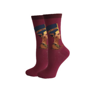 hippe sokken - nefertiti red - c165